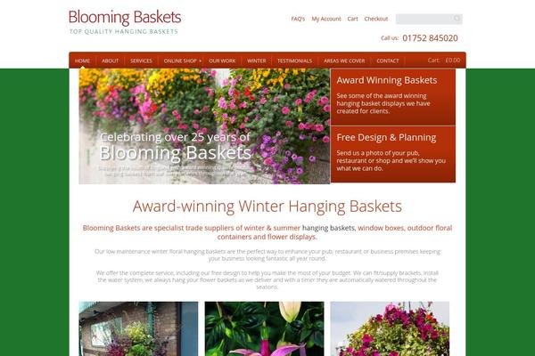 Titania theme site design template sample