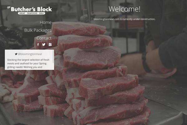 bloomingtonmeat.com site used Scratch-theme
