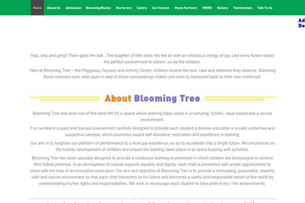 Abctots theme site design template sample