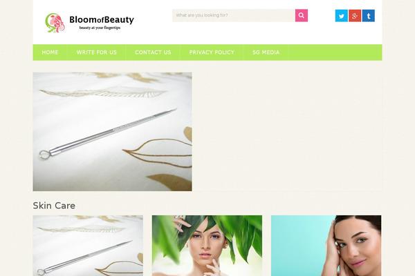 Nexus theme site design template sample