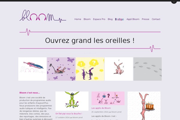 Aware theme site design template sample