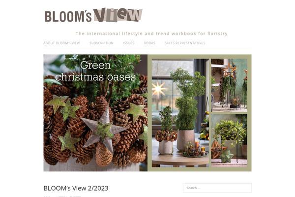 Lifestyle theme site design template sample