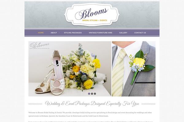 Geraldine theme site design template sample