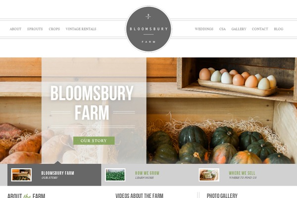 bloomsburyfarms.com site used Bloomsbury
