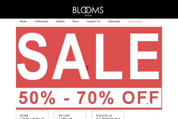 bloomsdesign.com.au site used Theme1796