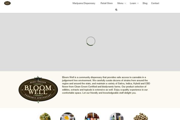 Total theme site design template sample