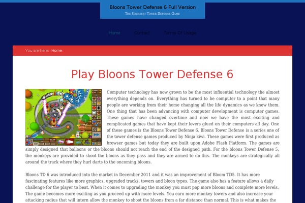 Chun theme site design template sample