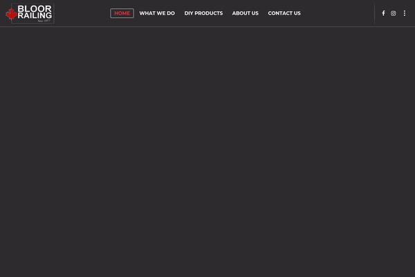 Blade theme site design template sample