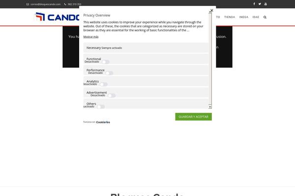 bloquescando.com site used Zad