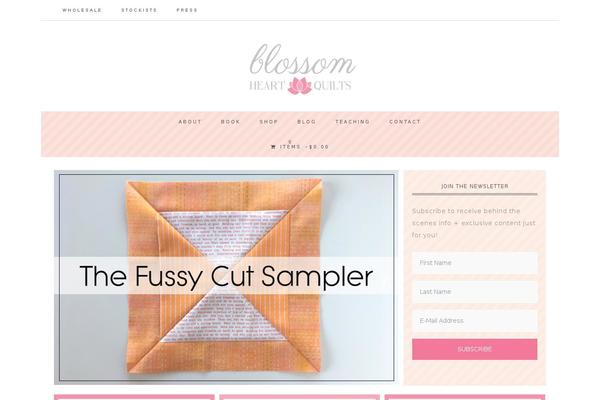 Darling theme site design template sample