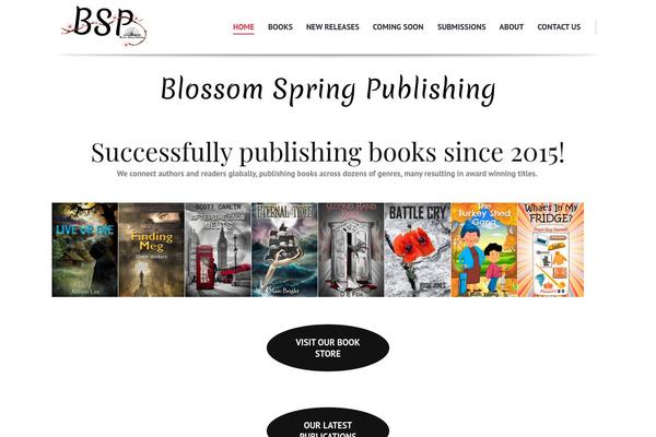 Booklovers theme site design template sample