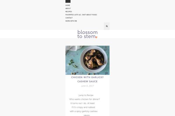 blossomtostem.net site used Almond