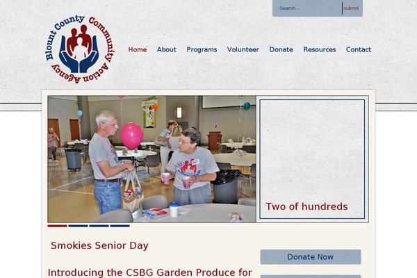 blountcaa.org site used Grapeland