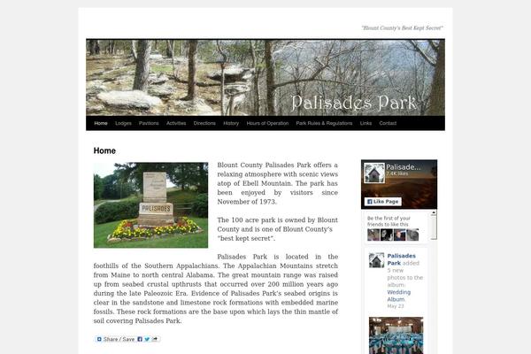 Twenty Ten theme site design template sample