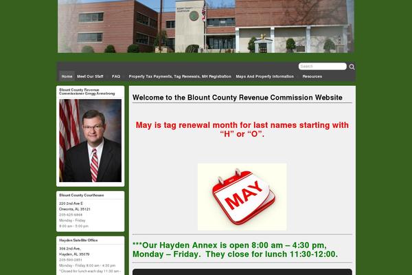 blountrevenue.com site used Suffusion