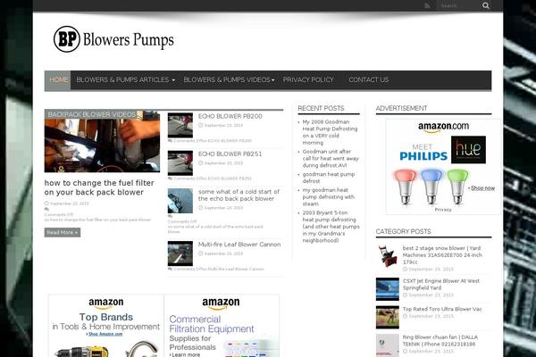 Site using Zamango Page Navigation plugin