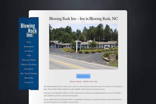 Memoir theme site design template sample