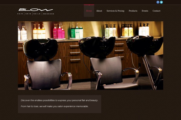 Nimble theme site design template sample