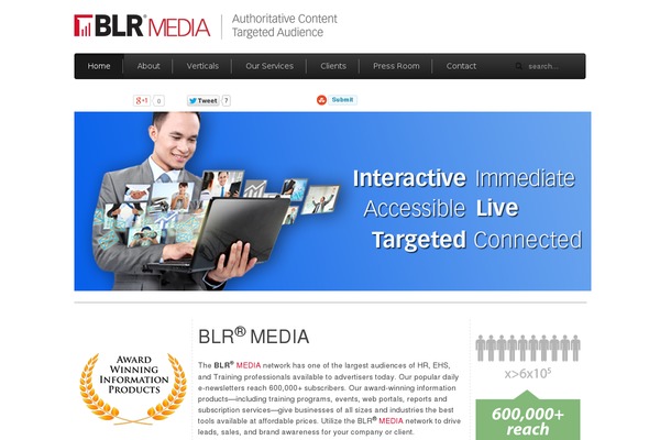 Nano3 theme site design template sample