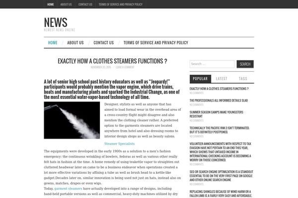 Fashionistas theme site design template sample