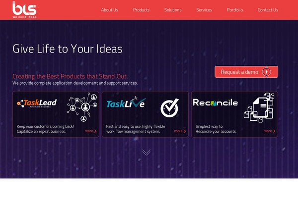 Bls theme site design template sample