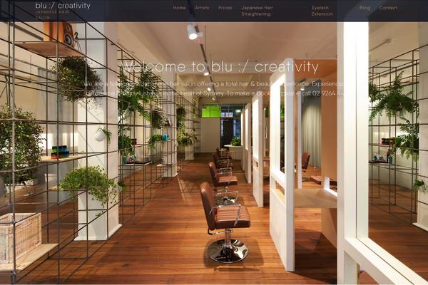 Site using Parallax Scroll plugin