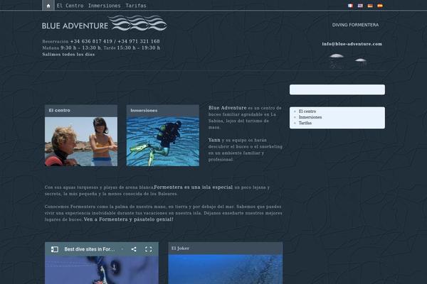 Suffusion theme site design template sample