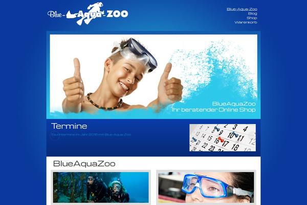 blue-aqua-zoo.de site used Blueaqua
