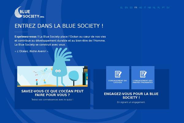 blue-society.net site used Altitude-base-theme