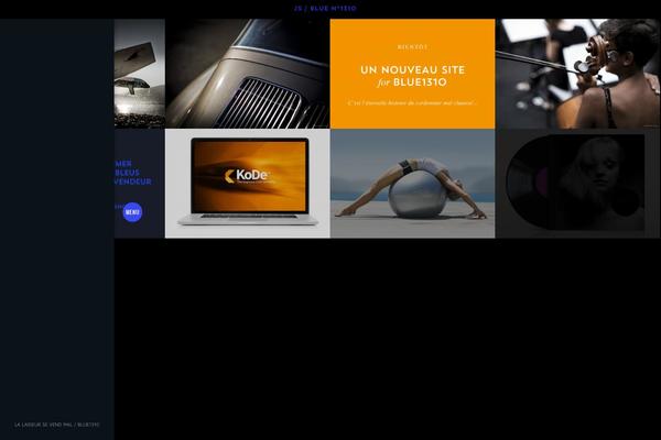 Folio Two theme site design template sample