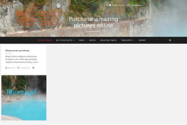 Twenty Seventeen theme site design template sample