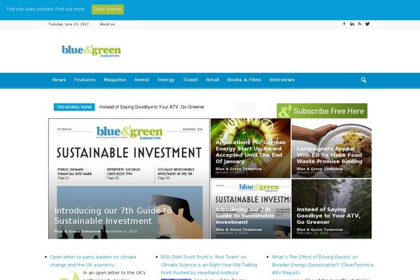 Zox-news theme site design template sample