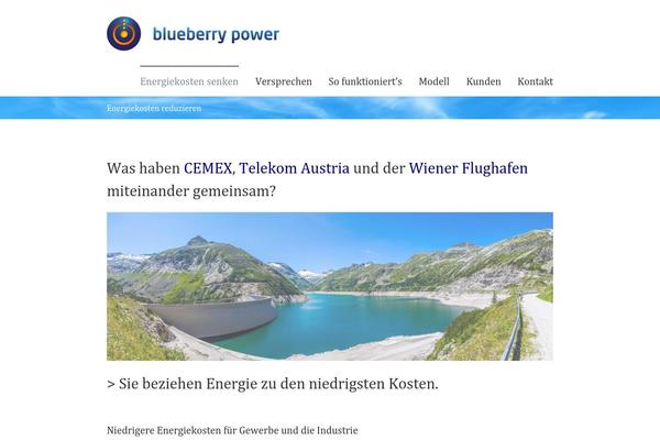 blueberry-power.at site used Avada-theme