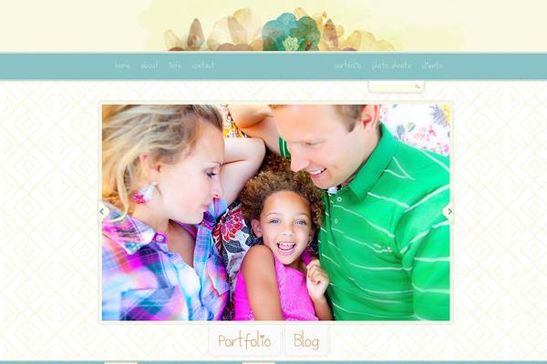 Blueberry theme site design template sample