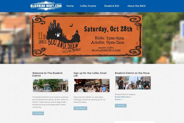 Barely Corporate theme site design template sample
