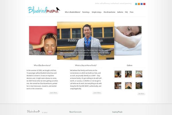Modest theme site design template sample
