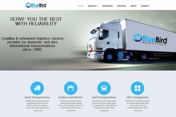 Biznez Lite theme site design template sample
