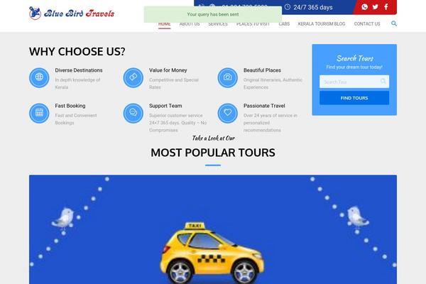 Adventure-tours-child theme site design template sample