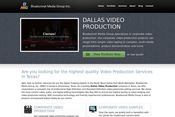 Thesis 1.8.4 theme site design template sample