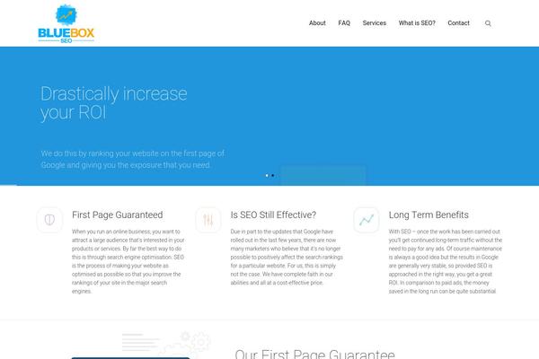 SEOWP theme site design template sample