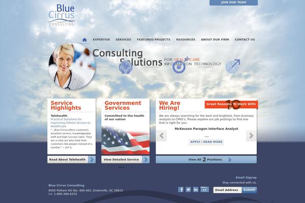 bluecirrusconsulting.com site used Bluecirrus