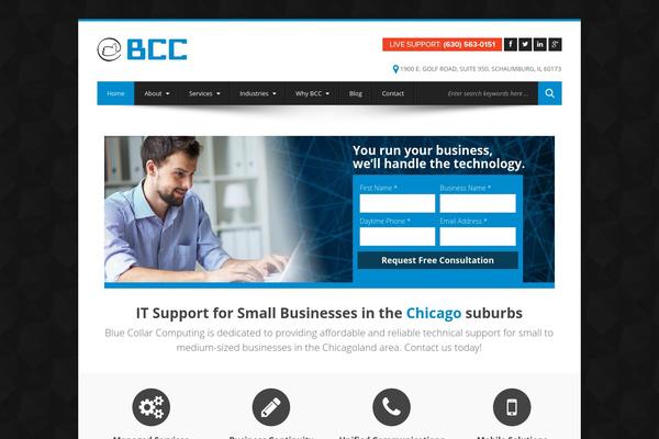 bluecollarcomp.com site used Biscaya