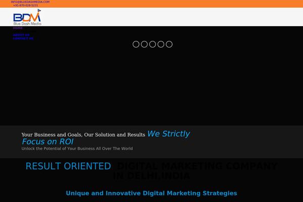 Site using WP Blog and Widget plugin