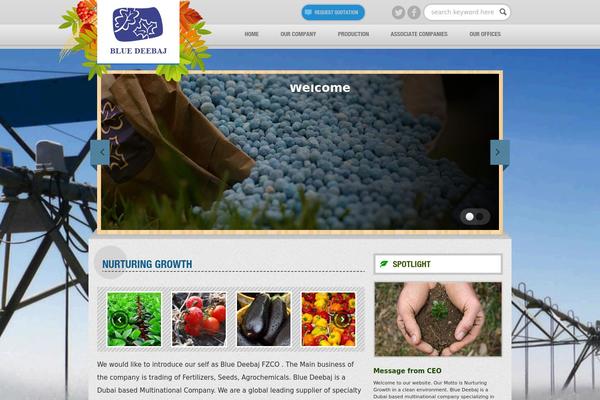 bluedeebaj.com site used Jwptemplate