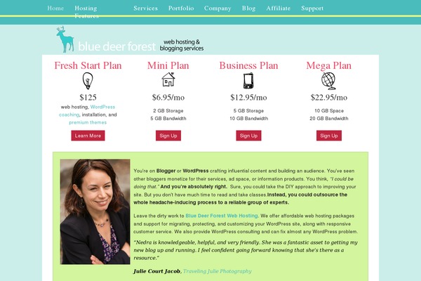 Fabric theme site design template sample