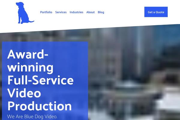 Jupiter theme site design template sample