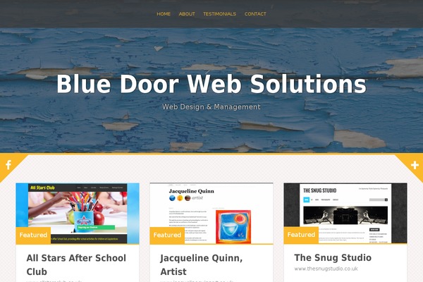 Alizee theme site design template sample