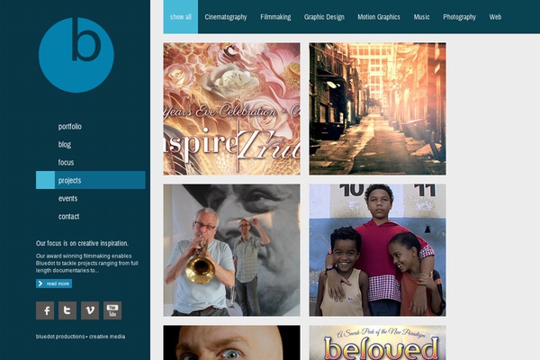 Roya theme site design template sample