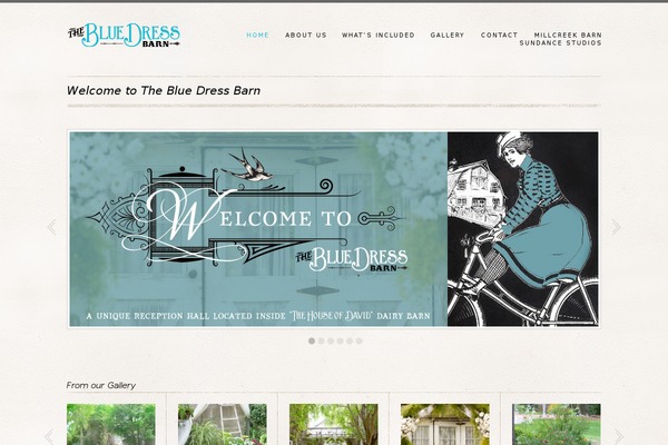 The Cotton theme site design template sample