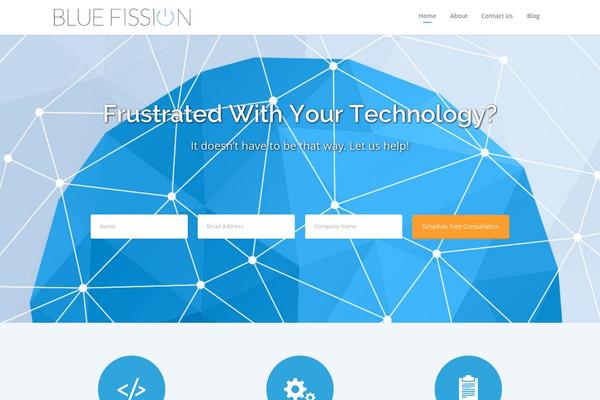 Pursuit theme site design template sample